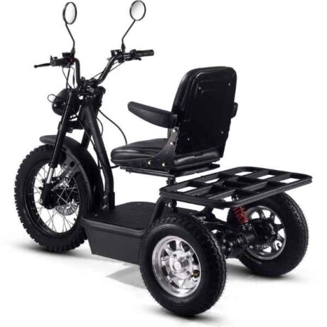 MotoTec Electric Trike 60v 1800w Black