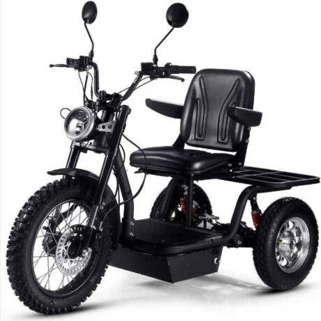 MotoTec Electric Trike 60v 1800w Black