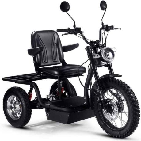 MotoTec Electric Trike 60v 1800w Black