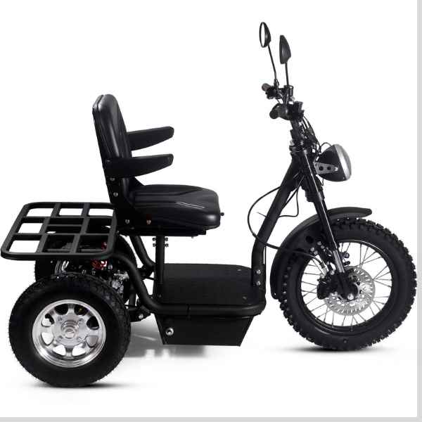 MotoTec Electric Trike 60v 1800w Black