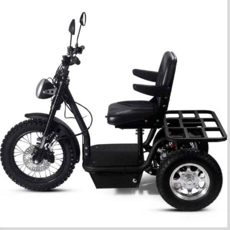 MotoTec Electric Trike 60v 1800w Black