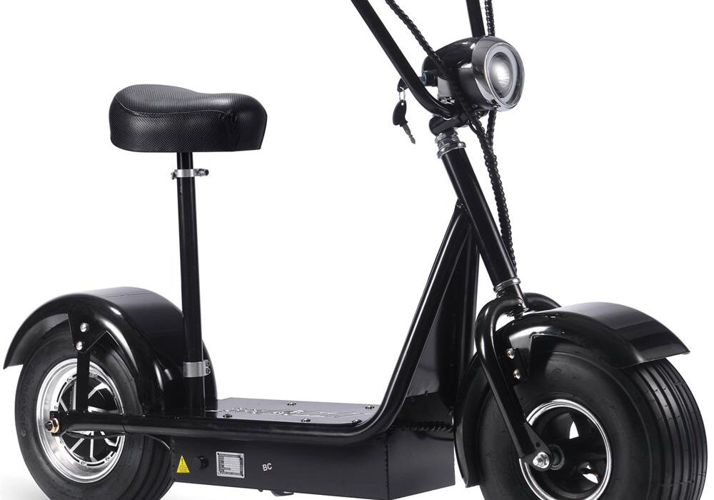 MotoTec FatBoy 48V/12Ah 800W Fat Tire Electric Scooter – Evunicycles