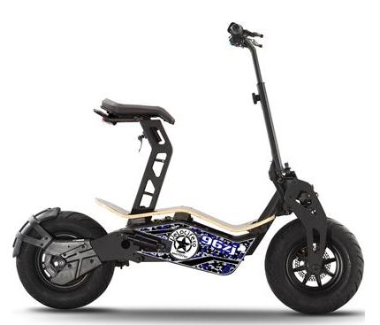 MotoTec Mad 48V/12Ah 1600W Fat Tire Electric Scooter