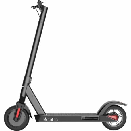 MotoTec - MotoTec City Pro 36v 8ah 350w Lithium Electric Scooter Black | MT-City-ES200_Black