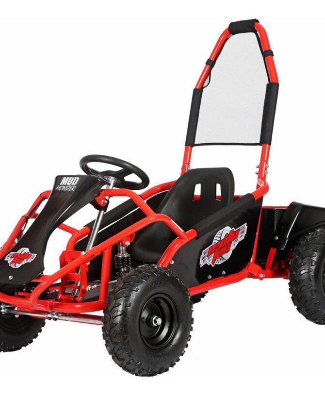 MotoTec Mud Monster 48V/12Ah 1000W Full Suspension Electric Go Kart