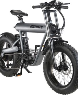 MotoTec Roadster 48V/15Ah 500W Fat Tire Electric Bike