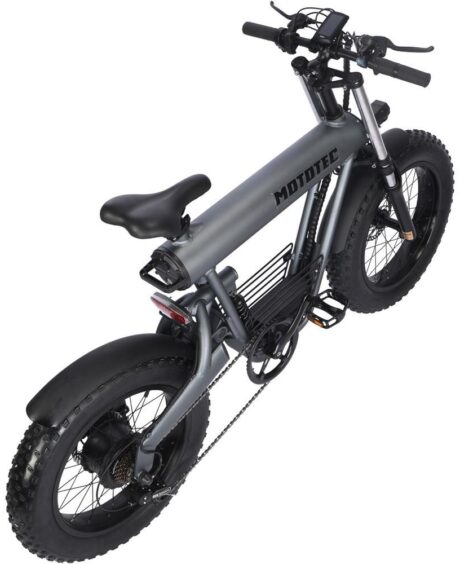 MotoTec Roadster 48V/15Ah 500W Fat Tire Electric Bike