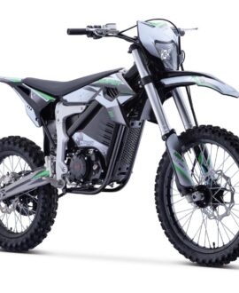 MotoTec Venom 72v 12000w Electric Dirt Bike White