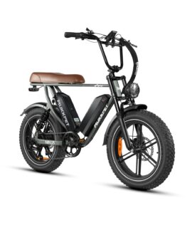 Mukkpet Ninja Moped 48V/15Ah 750W Fat Tire Electric Bike