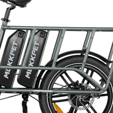 Mukkpet Stepwagon 48V/30Ah 750W Dual-Battery Cargo eBike