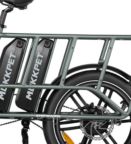 Mukkpet Stepwagon 48V/30Ah 750W Dual-Battery Cargo eBike