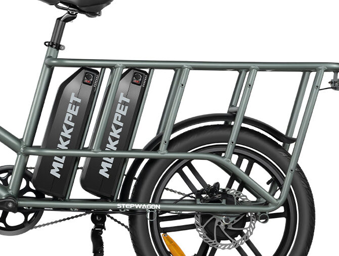 Mukkpet Stepwagon 48V/30Ah 750W Dual-Battery Cargo eBike