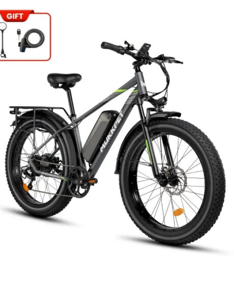 Mukkpet Suburban 48V/15Ah 750W All Terrain Tire Electric Mountain Bike