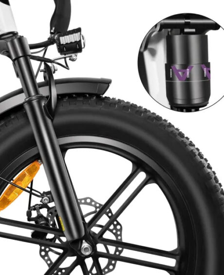 Mukkpet Tank 48V 15AH 750W Foldable Fat Tire E-bike