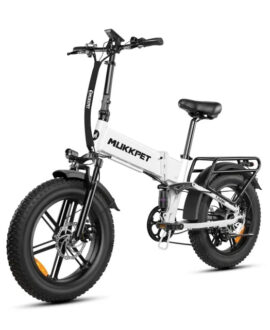 Mukkpet Tank 48V 15AH 750W Foldable Fat Tire E-bike