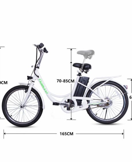 Nakto Elegance 36V/10Ah 250W Cruiser Electric Bike With Plastic Basket