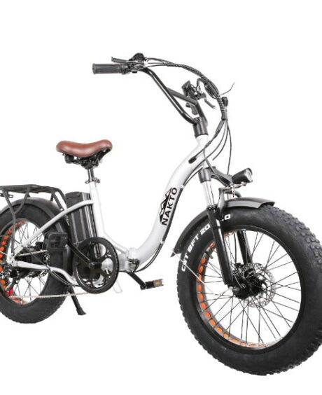 Nakto Folding OX 48V/10Ah 500W City Cargo Fat Tire Folding Electric Bike