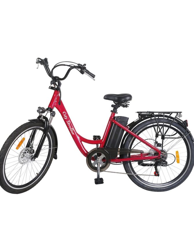 Nakto Stroller 36V/12Ah 350W Cruiser Electric Bike With Plastic Basket