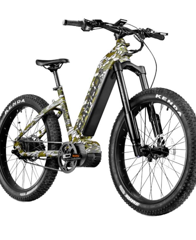 Rambo Bushwacker 2.0 48V/15Ah 750W Fat Tire Step Thru Electric Hunting Bike