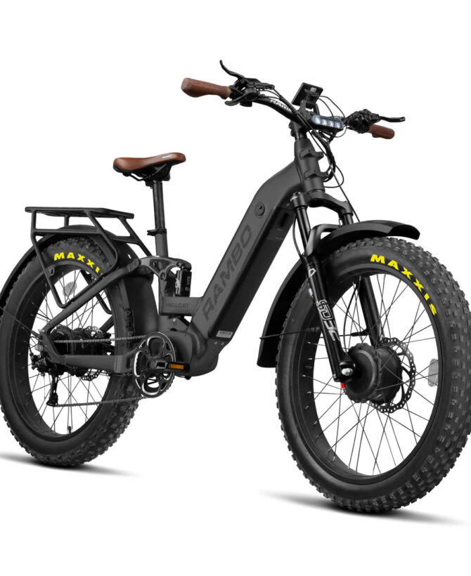 Rambo Hellcat FS 48V 20AH All-Wheel Drive Electric Bike