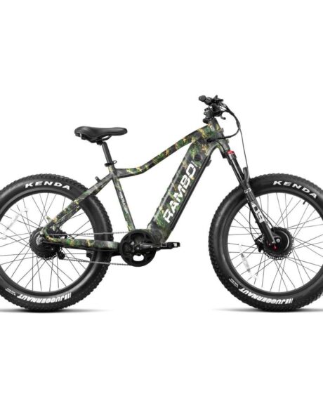 Rambo Krusader 48V/20ah 500W Fat Tire Electric Hunting Bike