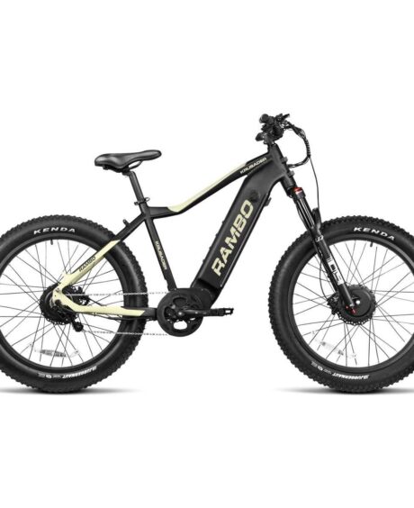 Rambo Krusader 48V/20ah 500W Fat Tire Electric Hunting Bike