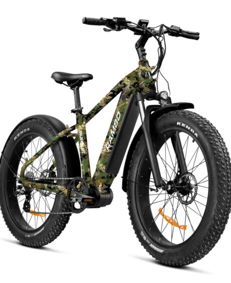 Rambo Pursuit 2.0 Full Frame Fat Tire Electric Bike