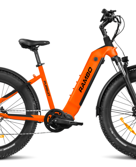 Rambo Pursuit 2.0 Step-Thru 48v/15ah 750W Fat Tire Electric Bike