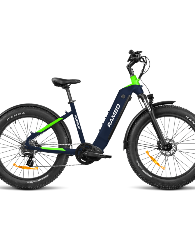 Rambo Pursuit 2.0 Step-Thru 48v/15ah 750W Fat Tire Electric Bike