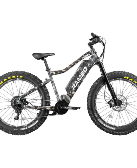 Rambo Rebel 48V/21Ah 1000W Fat Tire Electric Hunting Bike