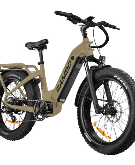 Rambo Savage 2.0 48V/15Ah 1000W Fat Tire Electric Hunting Bike