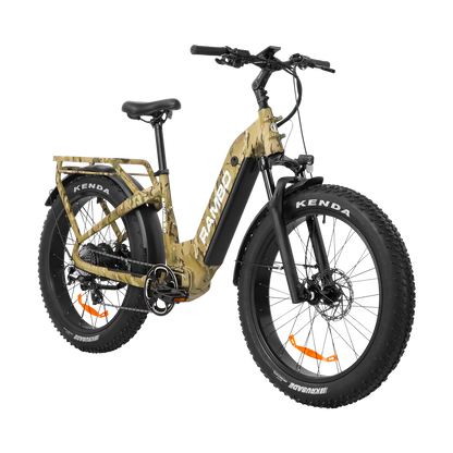 Rambo Savage 2.0 48V/15Ah 1000W Fat Tire Electric Hunting Bike