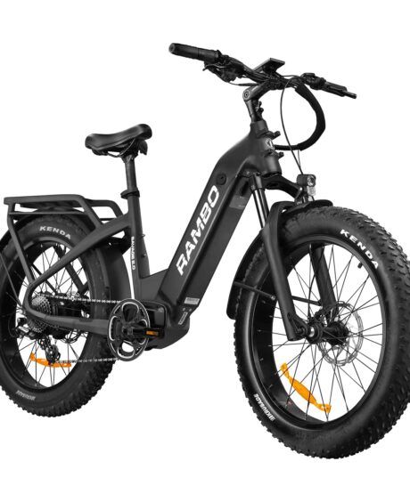 Rambo Savage 2.0 48V/15Ah 1000W Fat Tire Electric Hunting Bike