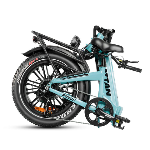 Rattan Pinus 48V/20AH 750W Low Step Foldable  Fat Tire Electric Bike