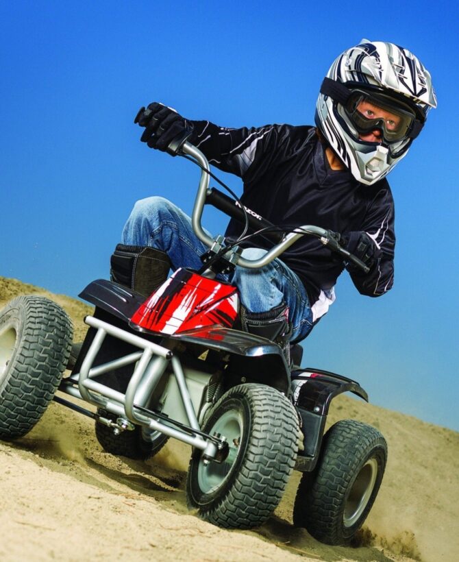 Razor Dirt Quad 24V Four-Wheeled Off-Road Kids Electric ATV