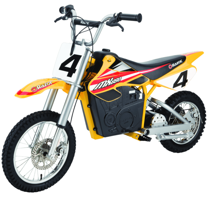 Razor - Dirt Rocket MX650 - Yellow | Up to 17 mph