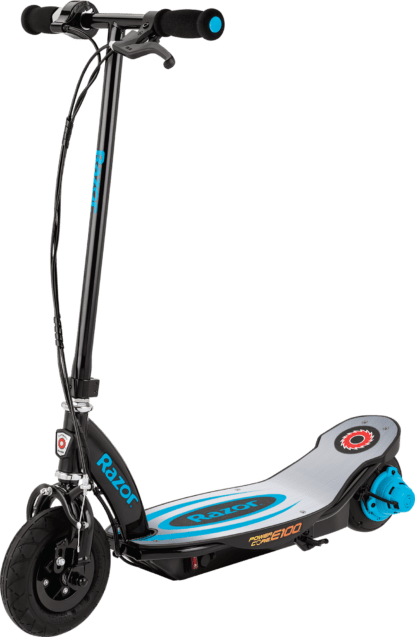 Razor - Power Core E100 Electric Scooter - Aluminum Deck | Capacity 120lb | Recommended ages 8+