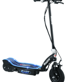 Razor - E100 Electric Scooter - Glow | Capacity 120lb | Recommended ages 8+