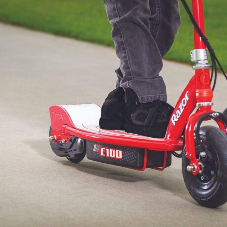 Razor - E100 Electric Scooter - Glow | Capacity 120lb | Recommended ages 8+