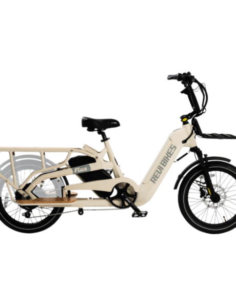 Revi Bikes Flux 48V 750W Dual Battery Cargo Electric Bike