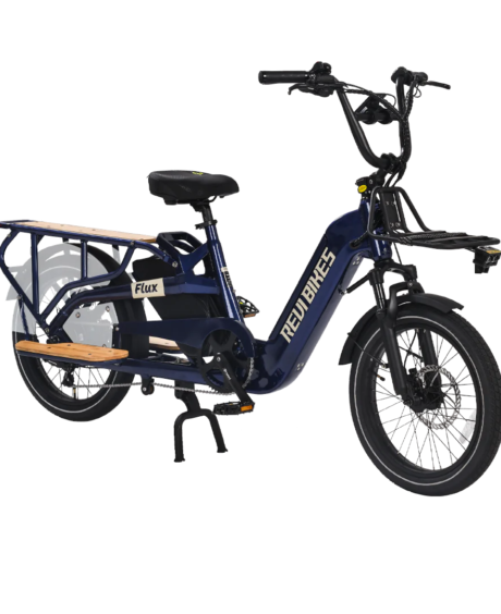 Revi Bikes Flux 48V 750W Dual Battery Cargo Electric Bike