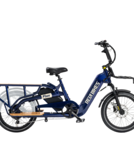 Revi Bikes Flux 48V 750W Dual Battery Cargo Electric Bike