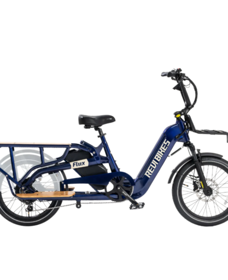 Revi Bikes Flux 48V 750W Dual Battery Cargo Electric Bike