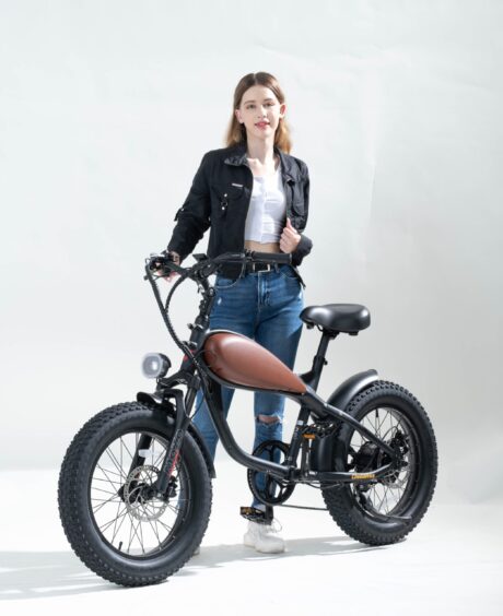 Revi Bikes Cheetah Mini 48V/15Ah 500W Fat Tire Electric Bike