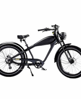 Revi Bikes Cheetah Plus Cafe Racer 48V/17.5Ah 750W Fat Tire Electric Bike