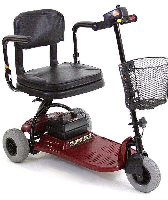 Shoprider ECHO 3-Wheel Mobility Scooter Red New
