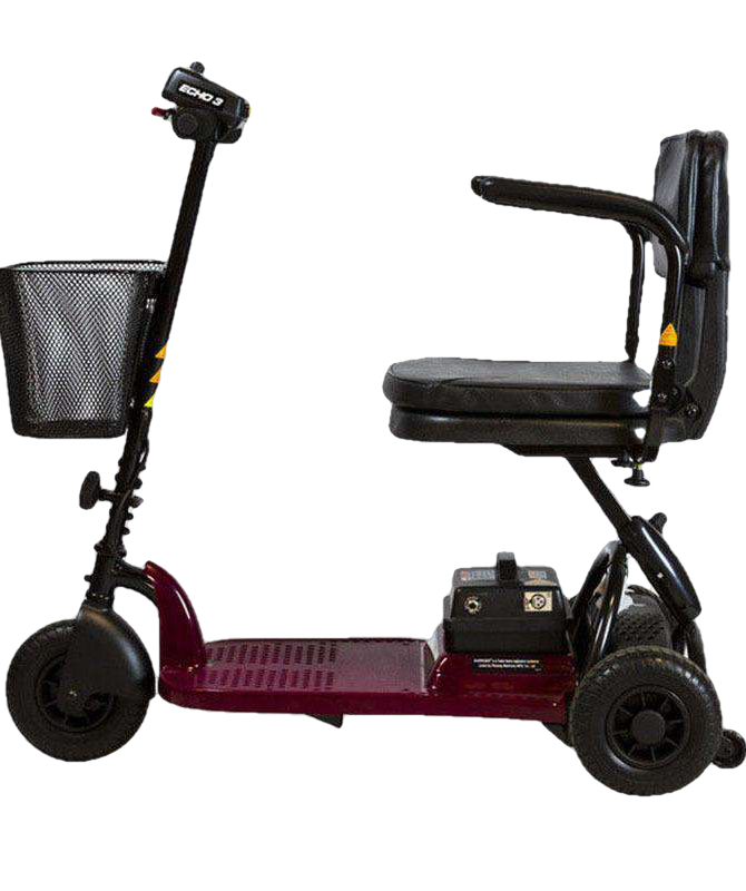 Shoprider ECHO 3-Wheel Mobility Scooter Red New
