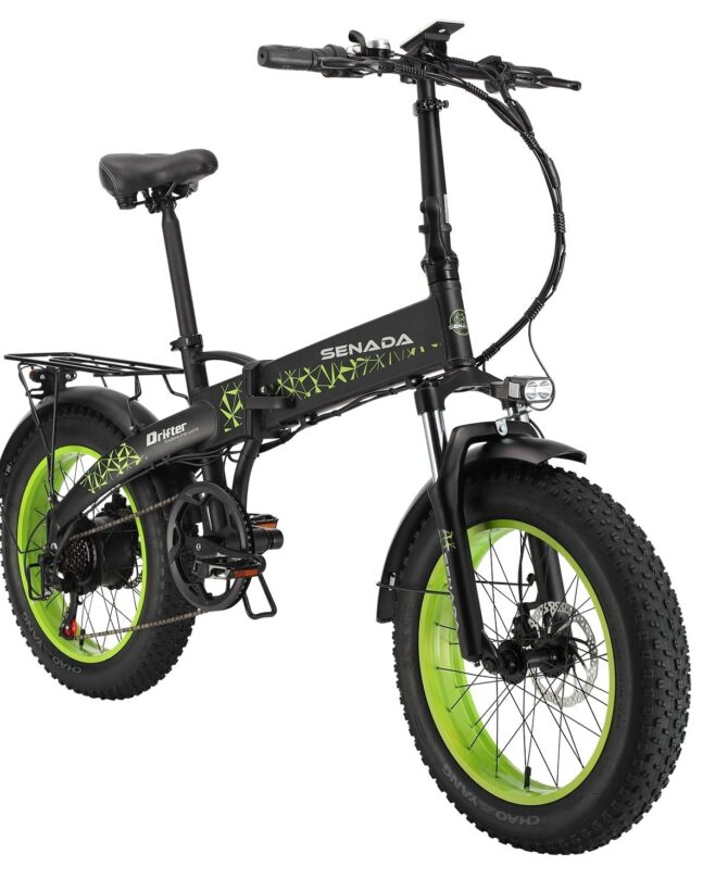 Senada Drifter 48V/12Ah 750W Folding Fat Tire Electric Bike