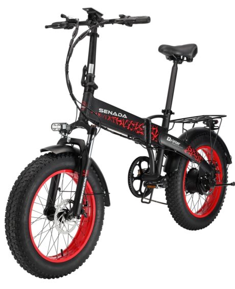 Senada Drifter 48V/12Ah 750W Folding Fat Tire Electric Bike