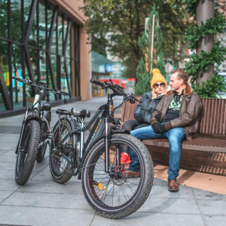 Senada HERALD 1000W 48V 21AH 26" Step Thru All Terrain Fat Tire Electric Bike | UL Certified